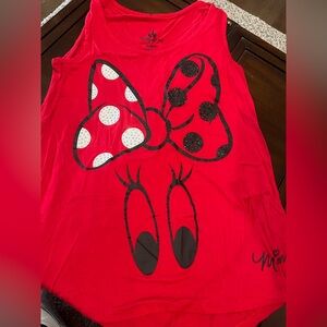 Women’s Teen Disney Parks Minnie Mouse Tank Size small S